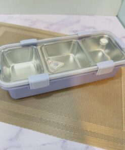 ظرف غذا سه قسمتی استیل کد 1994