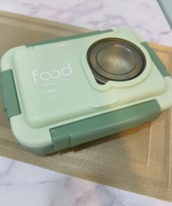 ظرف غذا دو طبقه استیل FOOD کد 1995