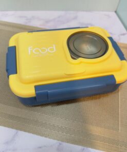 ظرف غذا دو طبقه استیل FOOD کد 1995