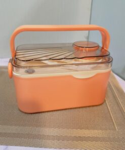 ظرف غذا دسته دار صدفی کد 1996