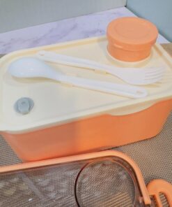 ظرف غذا دسته دار صدفی کد 1996