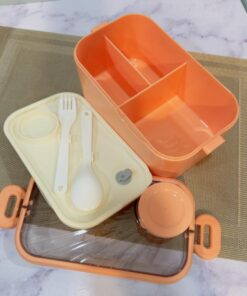 ظرف غذا دسته دار صدفی کد 1996