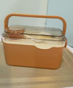 ظرف غذا دسته دار صدفی کد 1996