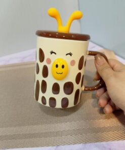 ماگ فانتزی طرح زرافه کد 2006