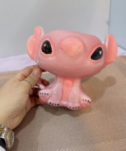 ماگ دست ساز استیچ صورتی کد 2007