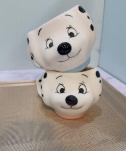 ماگ سرامیکی دست ساز سگ خال دار کد 2011