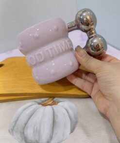 ماگ فانتزی دسته برجسته پاپیونی کد 2022