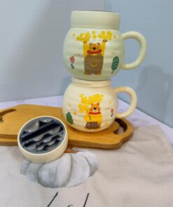 ماگ درپیچی کندویی خرس مهربون کد 2024