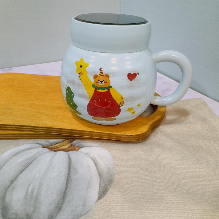 ماگ درپیچی کندویی خرس مهربون کد 2024