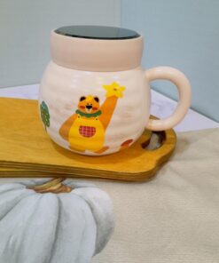 ماگ درپیچی کندویی خرس مهربون کد 2024