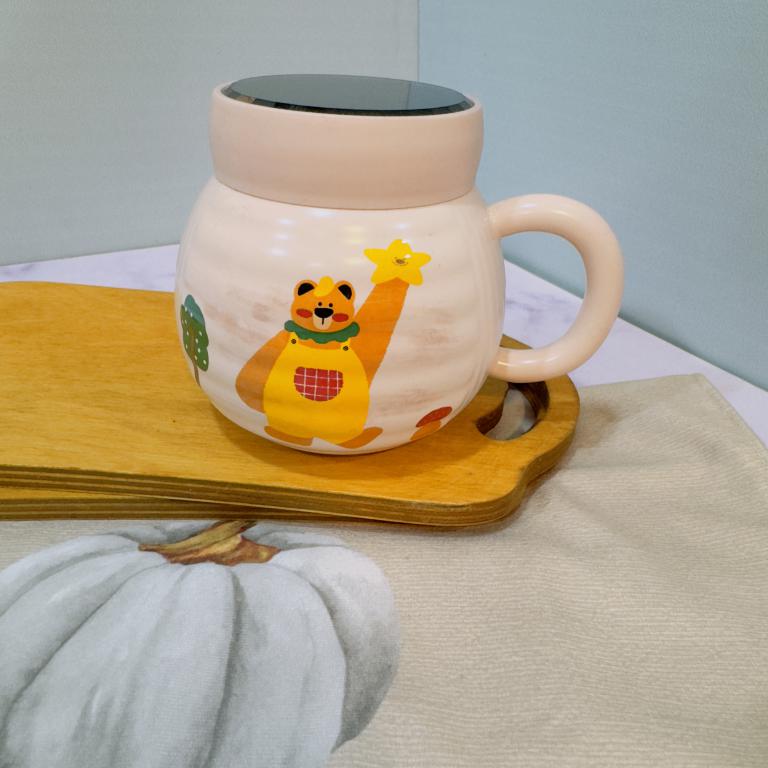 ماگ درپیچی کندویی خرس مهربون کد 2024