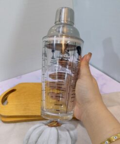 شیکر شیشه ای فرمول دار 450 میل کد 2026