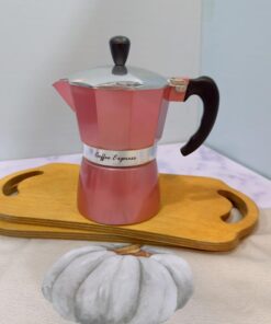 موکاپات قهوه جوش روگازی سه کاپ رنگی کد 2027