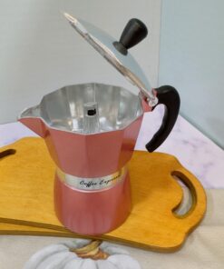 موکاپات قهوه جوش روگازی سه کاپ رنگی کد 2027