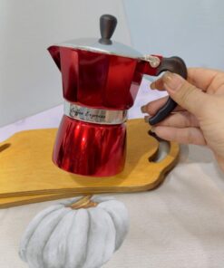 موکاپات قهوه جوش روگازی سه کاپ رنگی کد 2027