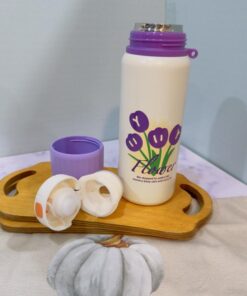 تراول ماگ در لیوانی گلدار کد 2028