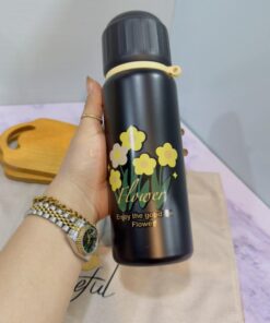 تراول ماگ در لیوانی گلدار کد 2028