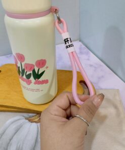 تراول ماگ در لیوانی گلدار کد 2028