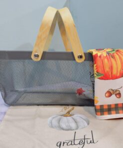 سبد ایکیا فلزی بزرگ دسته دار رنگی کد 2029