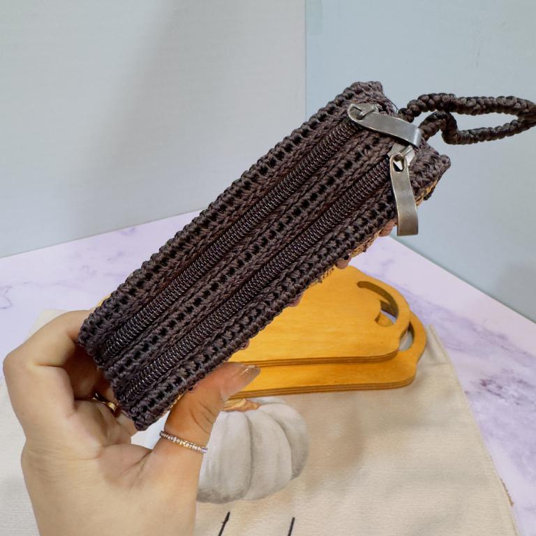 کیف مهره دار نارگیلی دو طرح کد 2036