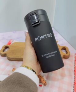 تراول ماگ در قفلی پونتوس 380 میل رنگ سیلیکونی کد 2042