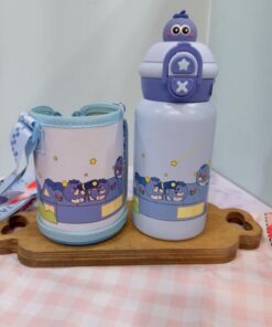 تراول ماگ دوحالته فلاسکی در برجسته کیف دار کد 2044