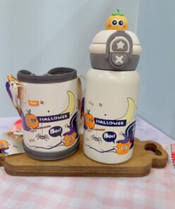 تراول ماگ دوحالته فلاسکی در برجسته کیف دار کد 2044