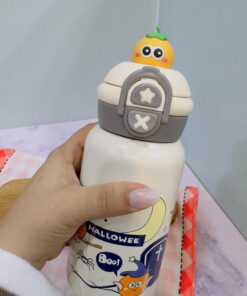 تراول ماگ دوحالته فلاسکی در برجسته کیف دار کد 2044