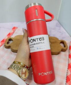 تراول ماگ دوحالته فلاسکی در برجسته کیف دار کد 2045