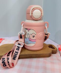 تراول ماگ دوحالته فلاسکی کاور سیلیکونی نایس کد 2047