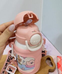 تراول ماگ دوحالته فلاسکی کاور سیلیکونی نایس کد 2047