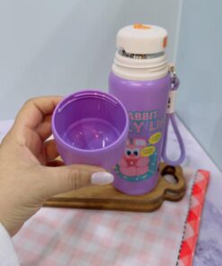 تراول ماگ خرگوشی در لیوان شو رنگی کد 2050