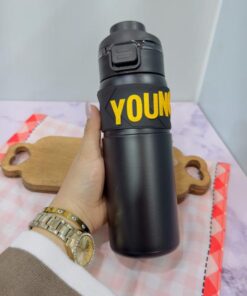 تراول ماگ دوحالته نی دار و آسان نوش دار رنگی کد 2052