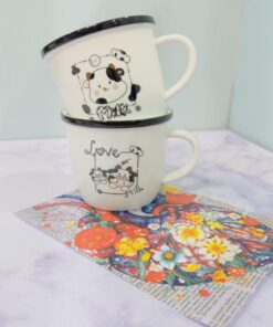ماگ بدون در طرح MILK گاو کد 2056