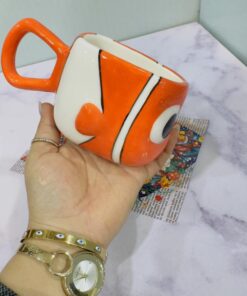 ماگ دست ساز ماهی نمو کد 2060