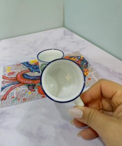 شات قهوه سرامیکی سفید استارباکس کد 2067