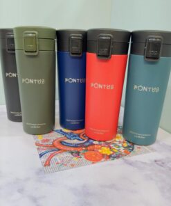 تراول ماگ در قفلی برند پونتوس 500 میل مات کد 2068