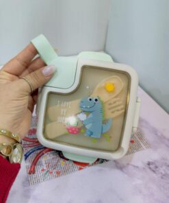 ظرف غذا لانچ باکس فانتزی کودک سه طرح کد 2069