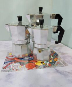 موکاپات (قهوه جوش) سیلور سه حجم کد 2072