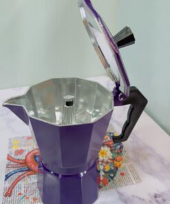 موکاپات (قهوه جوش روگازی) 6 کاپ رنگی کد 2073