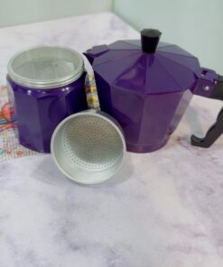 موکاپات (قهوه جوش روگازی) 6 کاپ رنگی کد 2073