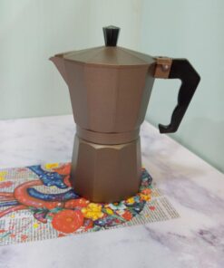 موکاپات (قهوه جوش روگازی) 6 کاپ رنگی کد 2073