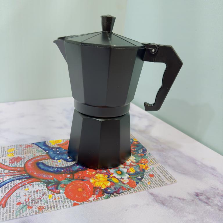 موکاپات (قهوه جوش روگازی) 6 کاپ رنگی کد 2073