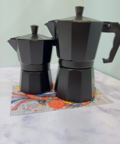 موکاپات (قهوه جوش روگازی) 6 کاپ رنگی کد 2073