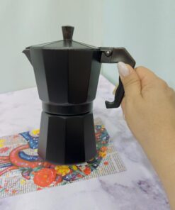 موکاپات (قهوه جوش روگازی) 6 کاپ رنگی کد 2073