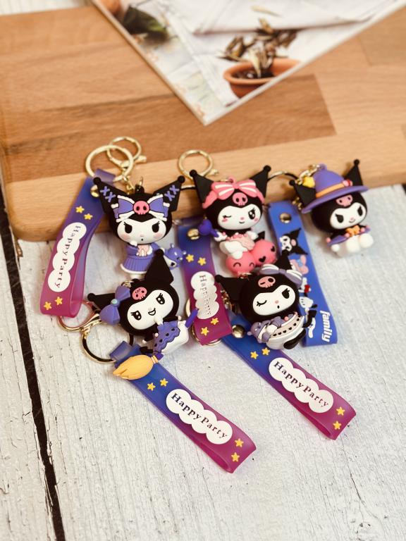 آویز سیلیکونی طرح کرومی رنگی کد 2099