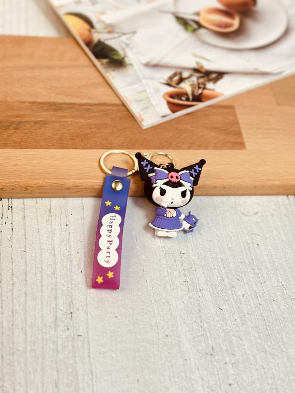 آویز سیلیکونی طرح کرومی رنگی کد 2099