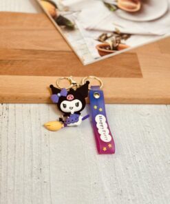 آویز سیلیکونی طرح کرومی رنگی کد 2099