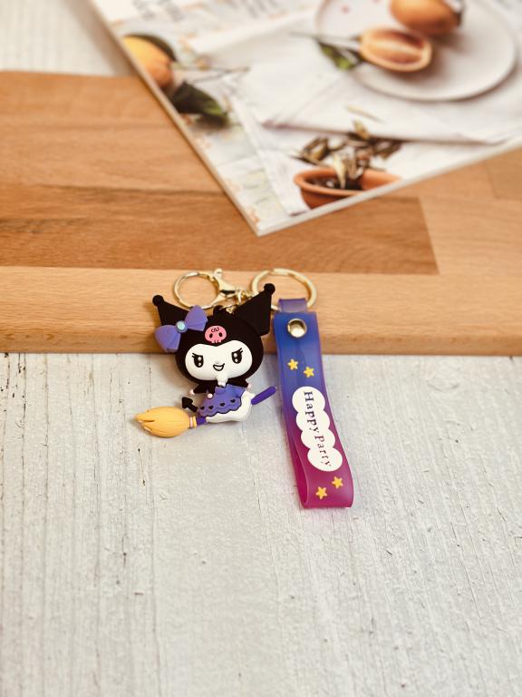 آویز سیلیکونی طرح کرومی رنگی کد 2099