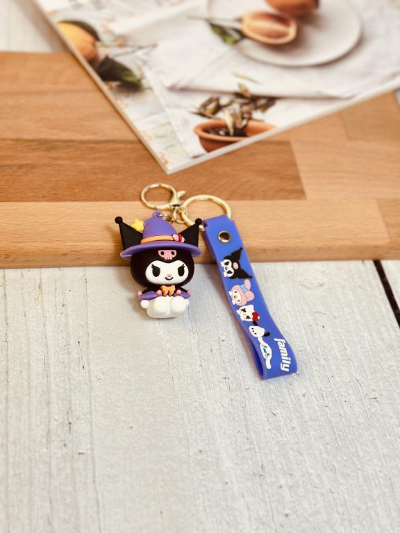 آویز سیلیکونی طرح کرومی رنگی کد 2099